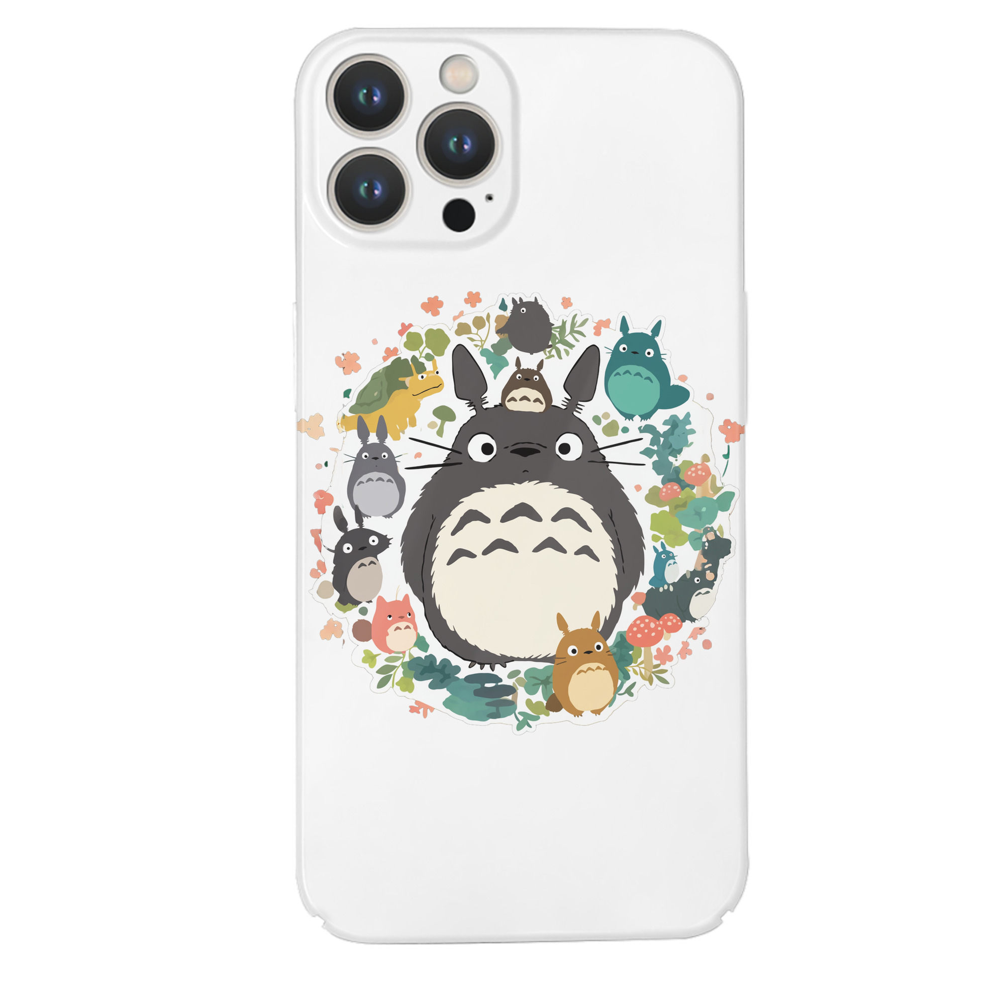 （画像用） となりのトトロ 草壁メイ 草壁サツキ My Neighbor Totoro Satsuki Kusakabe Mei Kusakabe 【iPhone 14シリーズ対応】ハードケース